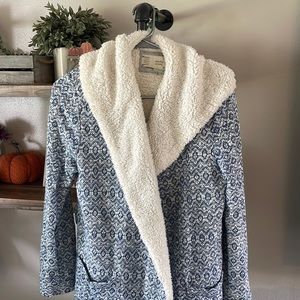 Anthropologie Sherpa-Lined Bathrobe - XS/S